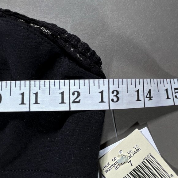 NWT Guess Off The Shoulder‎ Little Black Dress One Sleeve Juniors Size 7 - Picture 10 of 14